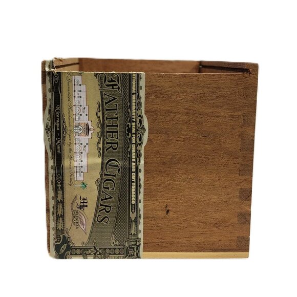 RARE Collectible Totalmente a Mano by My Father Cigars Wood Cigar Box - Picture 5 of 10